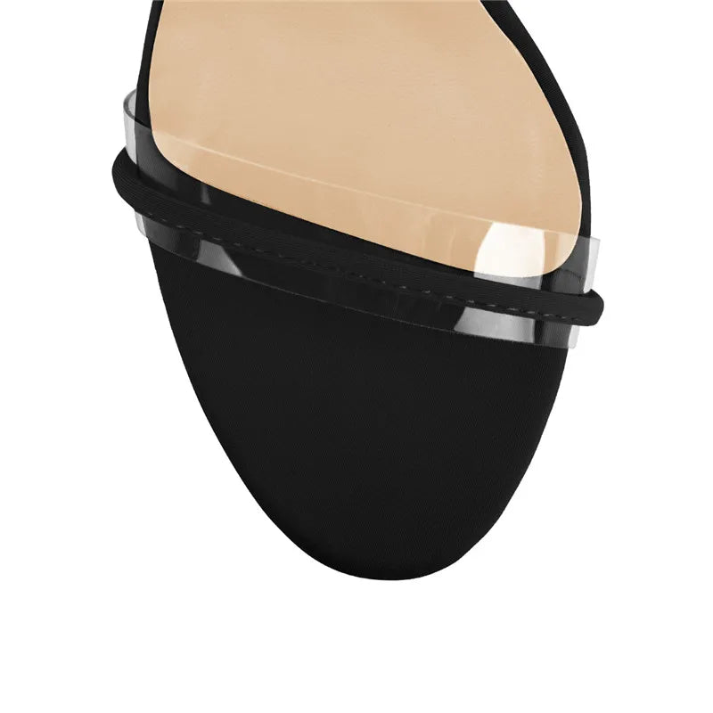 LACED LEGACY ANKLE STRAP HEEL