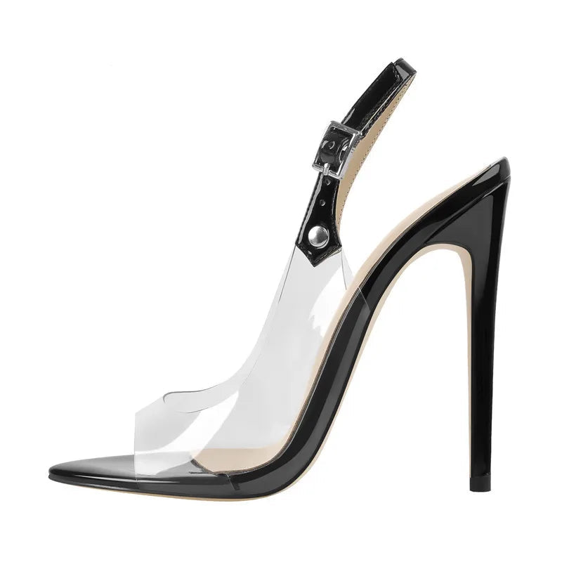 LATE NIGHT PEEP TOE HEEL