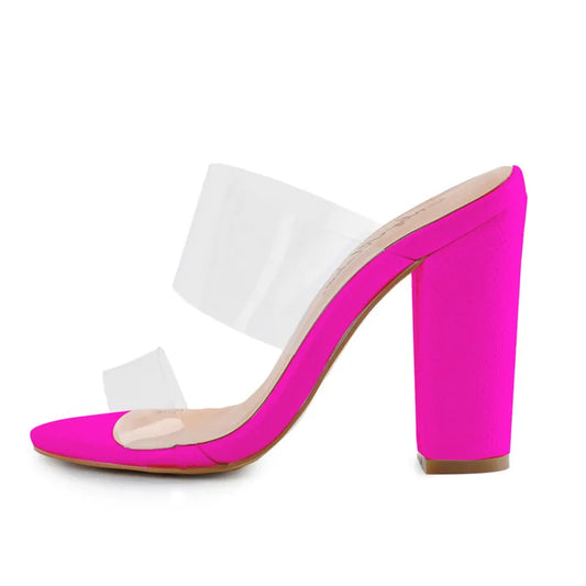 BLACK CARD CHUNKY MULE