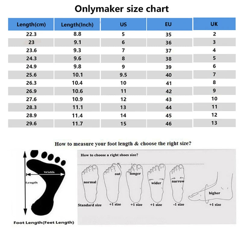 Onlymaker Women Peep Toe Mules Slip On Thin High Sandals Big Size Classic Fashion Lady Sandals
