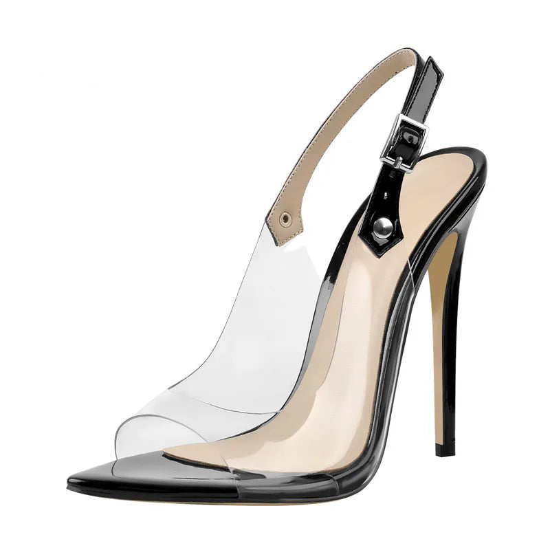 LATE NIGHT PEEP TOE HEEL