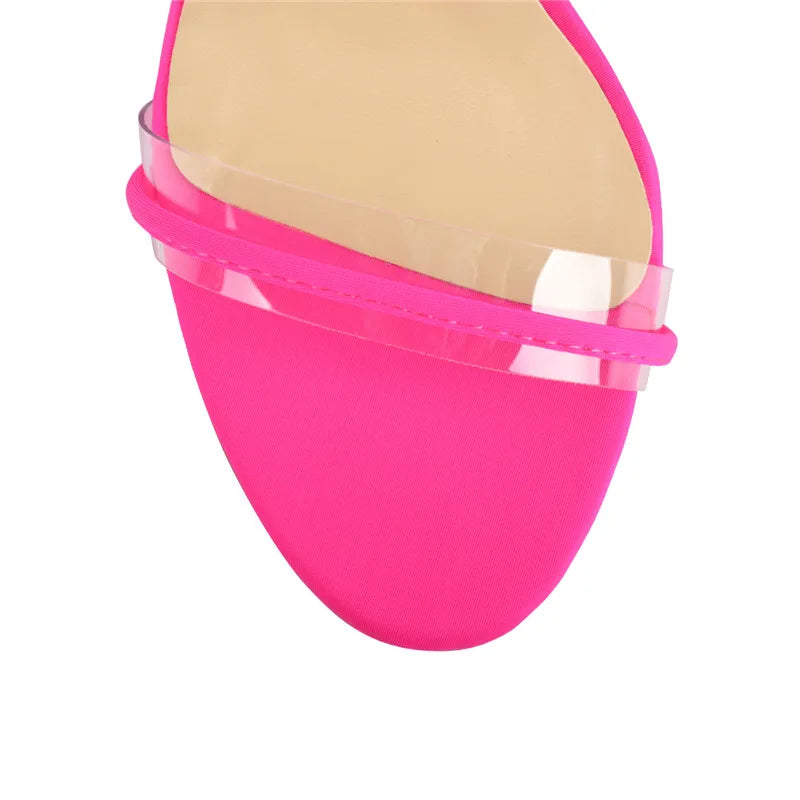 LACED LEGACY ANKLE STRAP HEEL