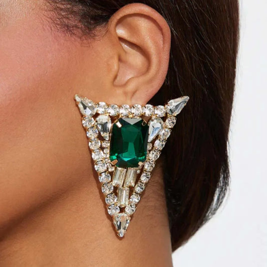 GREEN GODDESS EARRINGS