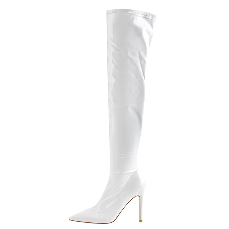 NOIR VIXEN HIGH HEEL BOOT