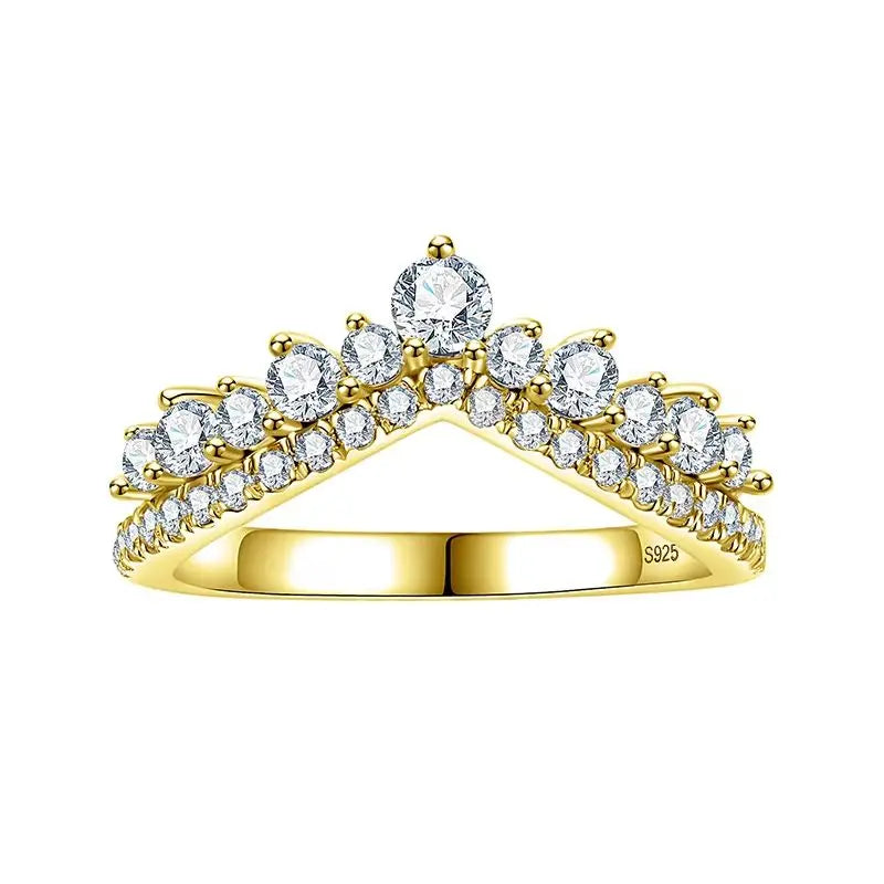 PRINCESS MOISSANITE RING