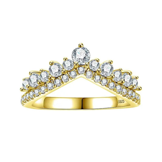 PRINCESS MOISSANITE RING