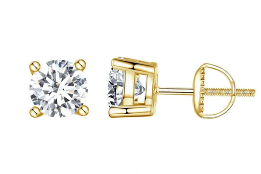 EAR CANDY MOISSANITE STUDS