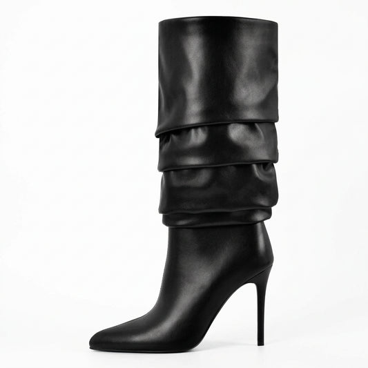 LUXE SOCIETY MID CALF BOOT