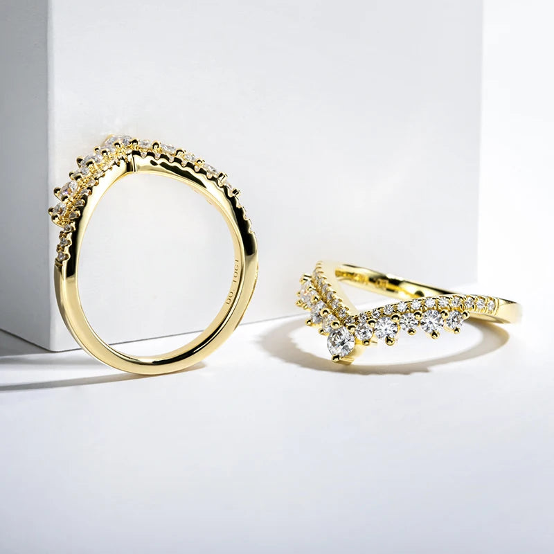 PRINCESS MOISSANITE RING