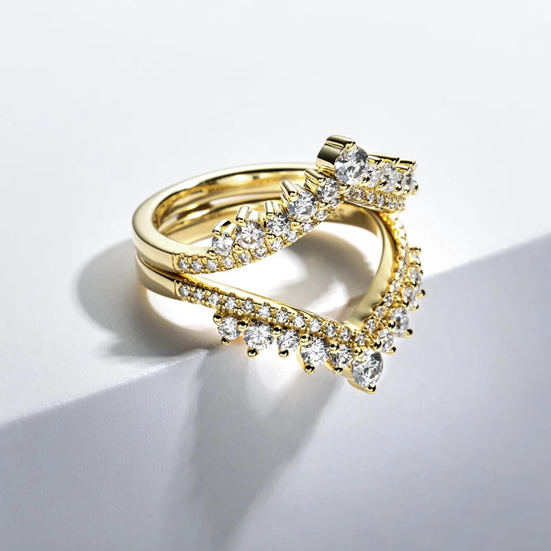 PRINCESS MOISSANITE RING