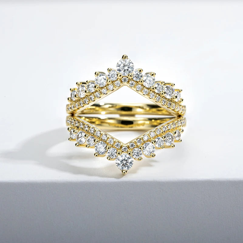 PRINCESS MOISSANITE RING